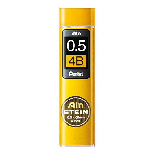 Mines de critérium 0.5 mm 4B Pentel Ain Stein C275-4BO lot de 12 boîtes