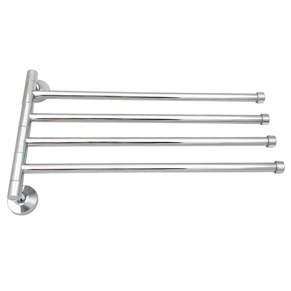 Towel Rail Stainless Steel Towel Bar Rotating Rack(C)