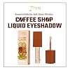 Juvia's Place Coffee Shop Liquid Eyeshadow - Cream Puffs - Matte Finish for Rich, Long-Lasting Color, Waterproof, and Smooth Texture - Buildable and Vibrant - Ideal for All Skin Tones, 0.16 fl oz