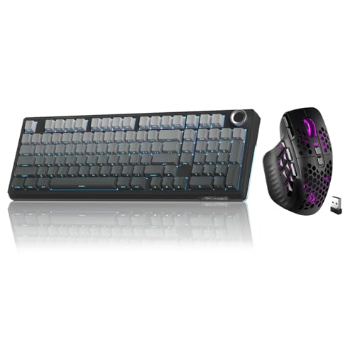 Image of SOLAKAKA KI99 Pro and SM809 Pro,Wireless Keyboard and Mouse Combo for Gaming