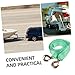Gatuida Tow Rope Hooks for Car Dolly Heavy Duty Boat Trailer Winch Strap Strong Hooks