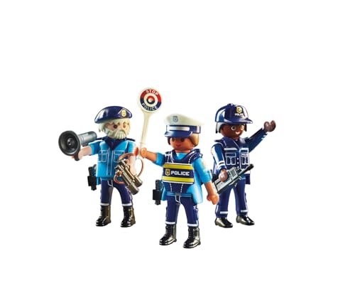 Police Equipe De Policiers City Action 70669 Playmobil La Boîte - vue 8