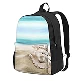 Ocean Beach - Mochila escolar para niños y niñas, mochila universitaria, mochila ligera, mochila casual para laptop