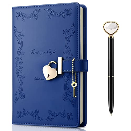 Journal intime avec serrure pour fille secret et stylo diamant en classe