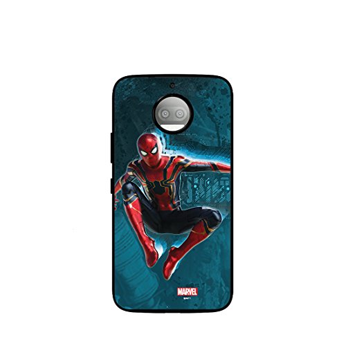 Image of MTT Spider Man Infinity War Officially Licensed Armor Back Case Cover for Moto G5s Plus (Design 278)