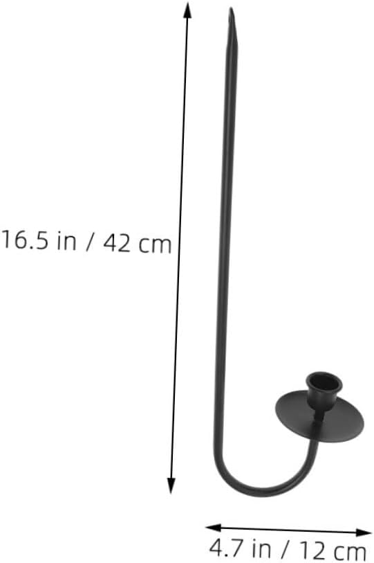 ABOOFAN 4pcs Metal Wall Candle Holders Modern Black Farmhouse Sconces for Pillar Candles Stylish Home Decor for Living Dining Wedding and Holiday Celebrations