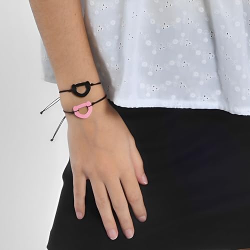 Pulsera ajustable con marta cibelina rosa: el regalo romántico ideal 6