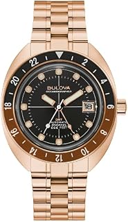 Men's Bulova Oceanographer GMT Snorkel Automatic Watch 97b215