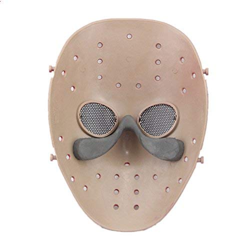 CS Games Metal Mesh Mask Safeguard Full Face Protective Mask for Halloween Masquerade Cosplay Costume Party - Image 2