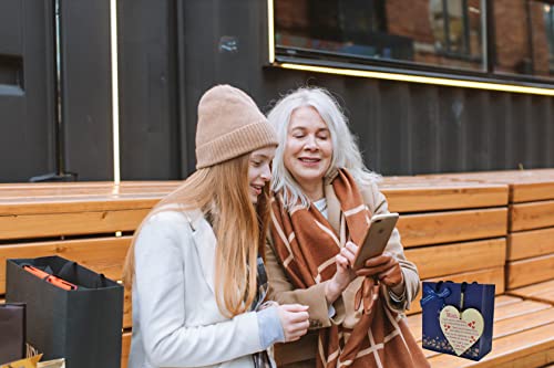 Gifts For Mom Candle Holders,Mother's Day Birthday Gifts For Mom Gifts From Daughter,Personalized Wooden Candle Holder With 2 Tealight,1 Card,1 Gift Bag #TOP6