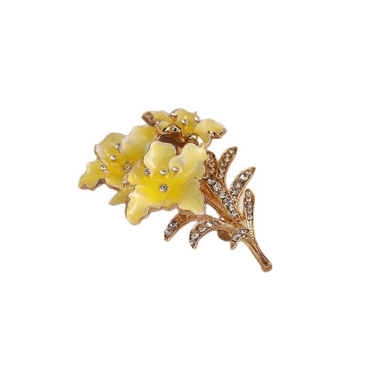 Women's Flower Brooch Pin Suit Lapel Corsage Clothing Accessory-image-49