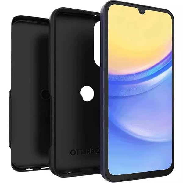 OtterBox Samsung Galaxy A15 5G (Only) - Commuter Series Lite Case - Black - Slim & Tough - Pocket-Friendly - Non-Retail Packaging by OtterBox - Image 4