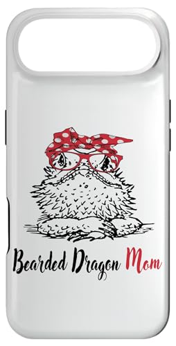 Womens Girls Tiny Dinosaur Lover Glasses Bearded Dragon Mom �X�}�z�P�[�X iPhone Air �p