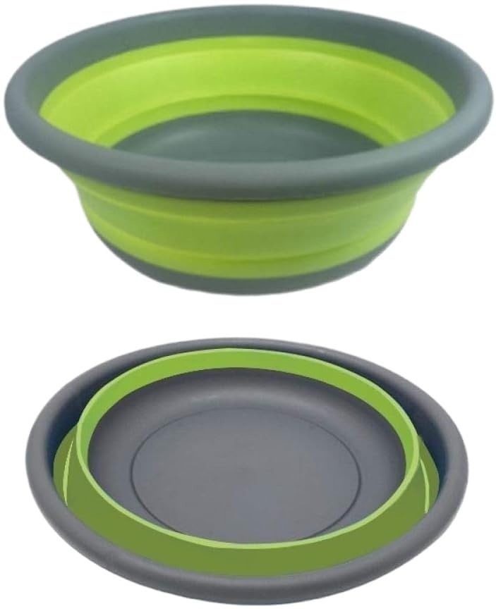 Lavabo pliable en silicone pour optimiser le rangement des petits éviers
