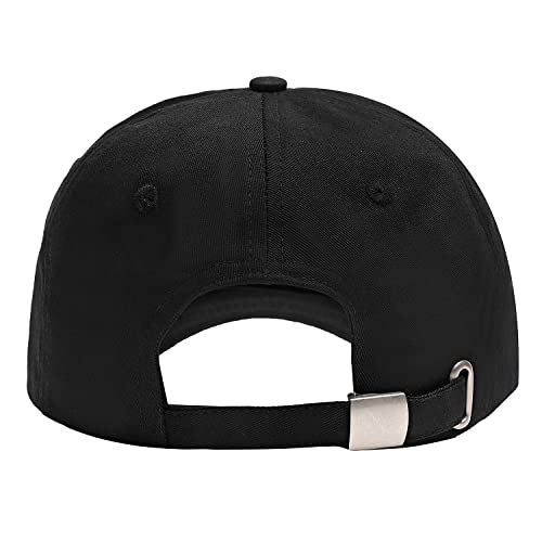 Livome Mountain Athletic Baseball Caps For Men Women,Embroidery Adjustable Embroidered Trucker Hat Cotton Girl Youth Unisex Adult Dad Hats Hip Hop Hat,Soft Casual,Black #TOP4