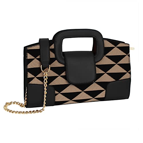 Image of ZLMBAGUS Women Vintage Flap Tote Top Handle Satchel Handbags PU Leather Clutch Purse Shoulder Bag