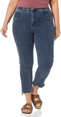 Avenue Women's Plus Size Jean So Comfy Ankle