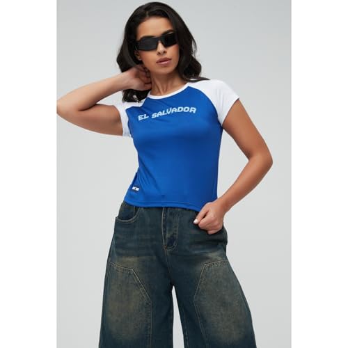 LRF Graphic Top Baby Tee Y2k Tops Brazil Shirts Crop Top 2000s Top Spaghetti Strap Tank Top Mexico Top Vintage Top4