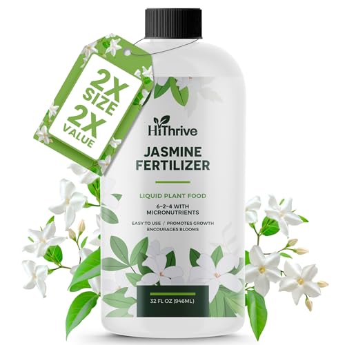 32oz Jasmine Fertilizer for Jasmine Plant Live - Makes 192 Gallons of Indoor Plant Food for Houseplants, Nutrient-Rich Houseplant Fertilizer - Ideal Outdoor & Houseplant Food for Vibrant Growth