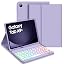 Bettdow Custodia Con Tastiera Per IPad Air 11" M3 (2025) E M2 (2024) - Layout Spagnolo, Colore Nero