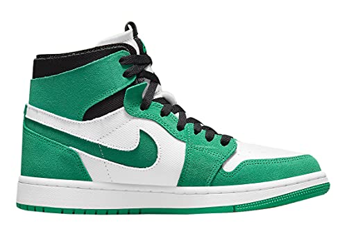 Nike Men's Air Jordan 1 High Zoom CMFT Stadium Green, Stadium Green Black/White, 7.5