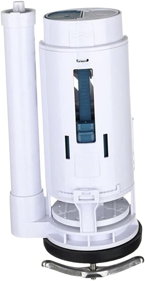 Toilet Flush Push Button Valve for Drainage Hole Dia 2.6"to 3" Easy Install