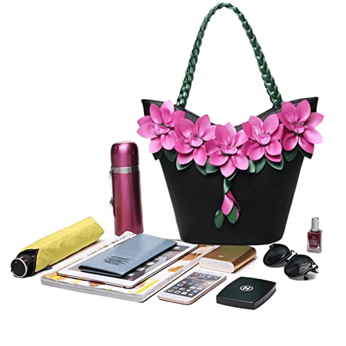 Large Capacity Hand Bill Shoulder Bag Bag Women's Fashion Flower Braided Women's Handling Bag Fashion Shoulder bag Purse2