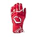 EvoShield Carbyne Adult Batting Gloves with Strap - Scarlet, Large