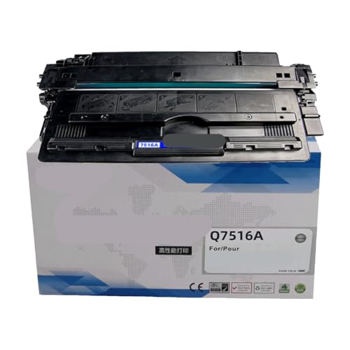 Cartouche de toner Q7516A 16a haute precision pour des tracés nets sur imprimante 5200TN