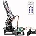 SIYEENOVEロボットアームキットfor Arduino & ESP32-C3用日本語のPDF取扱説明書付きRobot Arm ジョイスティックとウェブアプリコントロール 組み立てアームロボット ポータブル4DF教育デスクトップミニアーム 組み立てやすいデザイン