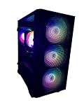 Gaming Desktop Custom Built Computer PC Nvdia RTX 4060 Graphics Card 8-Core AMD RYZEN 7 32GB RAM 1TB Solid State Storage Drive SSD NVME M2 Plug and Play Windows 11 Professional 64