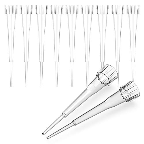 300x 10ul Einweg Klare Pipettenspitzen für FOUR E'S Labor 0.1-10ul Pipettierer Mikropipette Cover