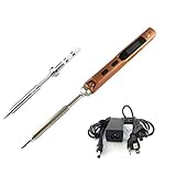 UY CHAN (2 Tips) Original TS100 Digital OLED Programmable Pocket-size Portable Soldering Iron...
