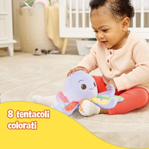 Peluche interactivo con 18 canciones y modo música para el desarrollo sensorial de bebés de 3 meses 5