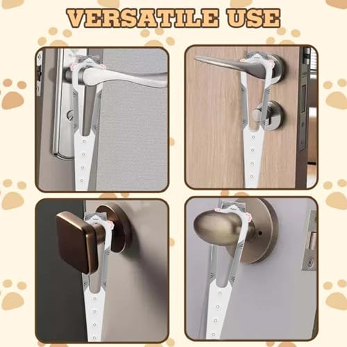 Para Porta De, Fechadura Para Mantém Cães Fora, Acessório Portátil Seguro Para Animais, Para Portas