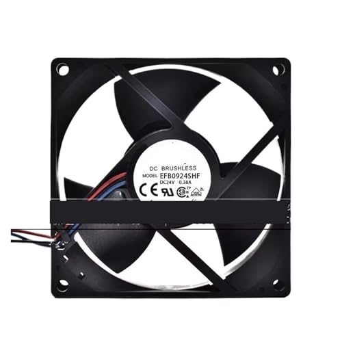 Ventilateur de refroidissement 24V 90mm extracteur air chaud industriel EFB0924SHF 3wire