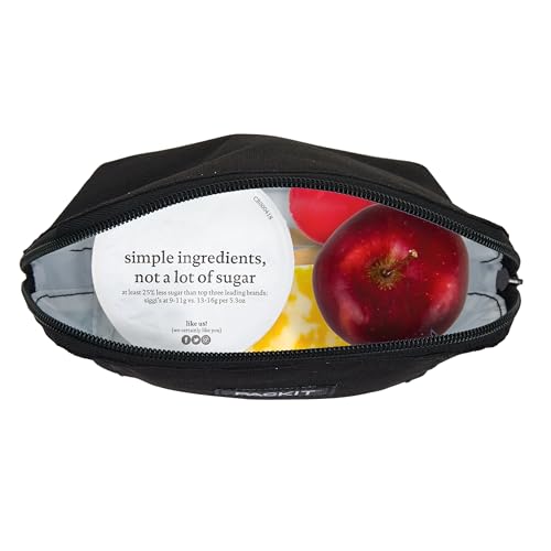 PackIt Snack Bag Black