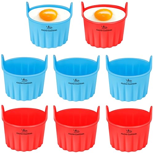 Air Fryer Baking Ramekins – Premium Food-Grade Silicone...