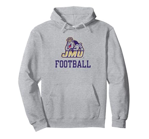 James Madison Dukes Football Icon Logo Officially Licensed Pullover Hoodie
