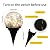 qzzwbbtc Garden Decoration, Cracked Glass Solar Globe Lights for Yard Pathway Patio Halloween Christmas Outside Decor,Warm White 2 Pack 50 LED(4.7”)