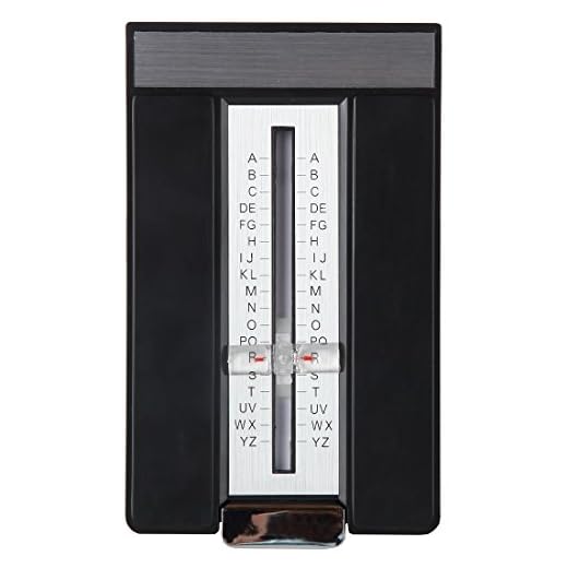 Home-X Retro Style Flip Open A-Z Address Book. Black and Silver Finish