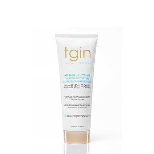 tgin Miracle Styling Water-Activated Curl Elongating Gel