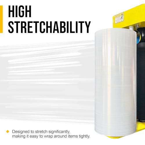 8 Net Inc. SW80-20 8Net 20 Inch X 5000', Heavy Duty Machine Length Stretch Wrap thumb #3