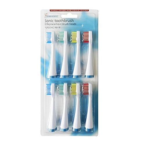Pursonic 8 pack replacement Brush Heads