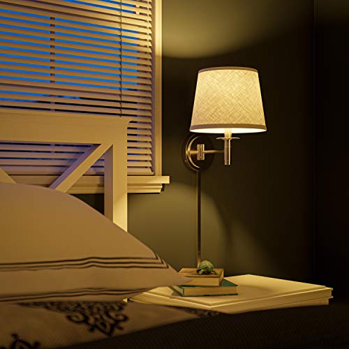 Kenroy Home 21011Bs Sheppard Wall Swing Arms, Medium, Brushed Steel #TOP2