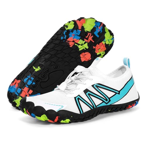 Image of Hike Barefoot Shoes Women Men Non-Slip Healthy Breathable Fashion Trail Running Womens Mens Wide Toe Zero Drop Water Shoe