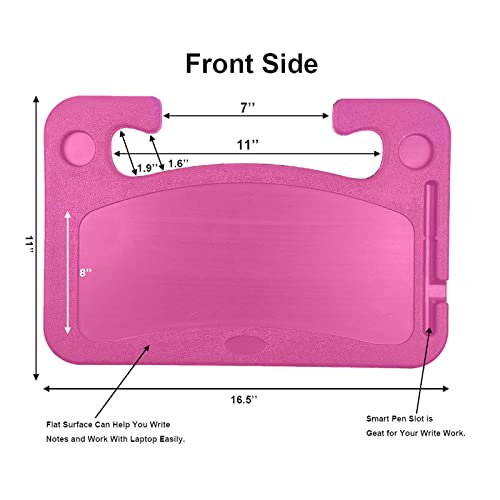 Steering Wheel Tray,Car Desk For Writing,Laptop,Tablet,Ipad Or Notebook With Pen Slot,Food Eating Table Trays,Fit Most Vehicle Steering Wheels(Pink) #TOP1
