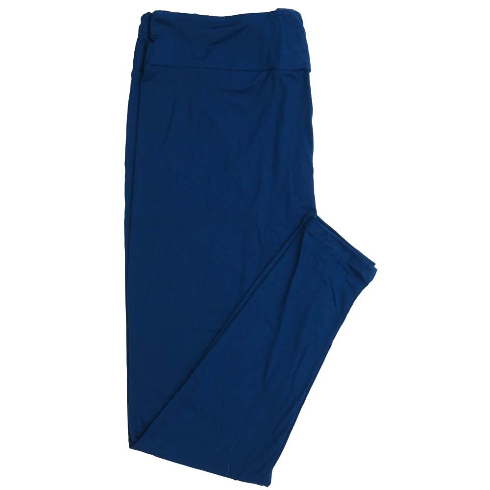 LularoeTCTWO TC2 Solid Bluish Teal Buttery Soft Womens Leggings fits Adults Sizes 18-26 TCTWO-SOLID-DARKBLUISHTEAL-022355-21, Multicoloured