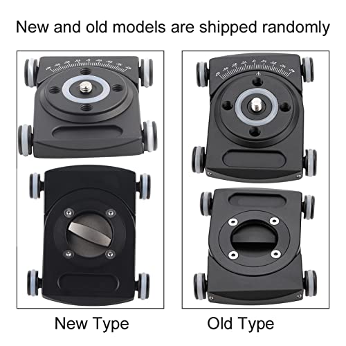 Image of Camera Slider, Phone Slider, FY-01 Table Top Slider Car Roller Video Rail Track for DSLR Filming, Portable Aluminum Alloy Camera Slider for Tripod