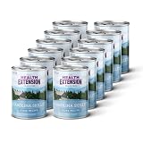 Health Extension Carolina Skillet Pork Recipe Grain-Free Wet Dog Food, 12.5 oz – Protein-Rich, Hydration Support, Superfoods (Case of 12 Cans)